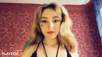 Os óculos mágicos de realidade virtual me deram sexo com a Harley Quinn